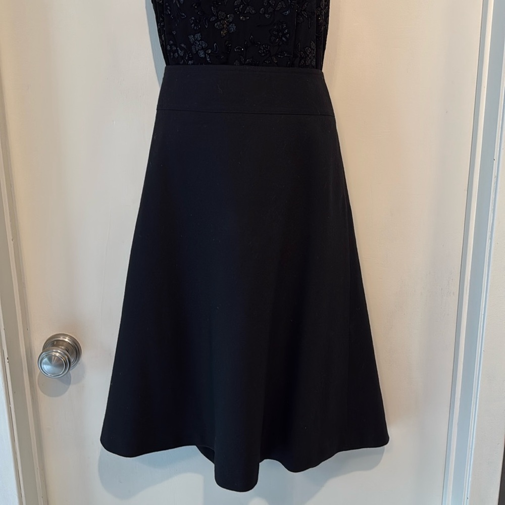 Banana Republic Black A-Line Skirt
